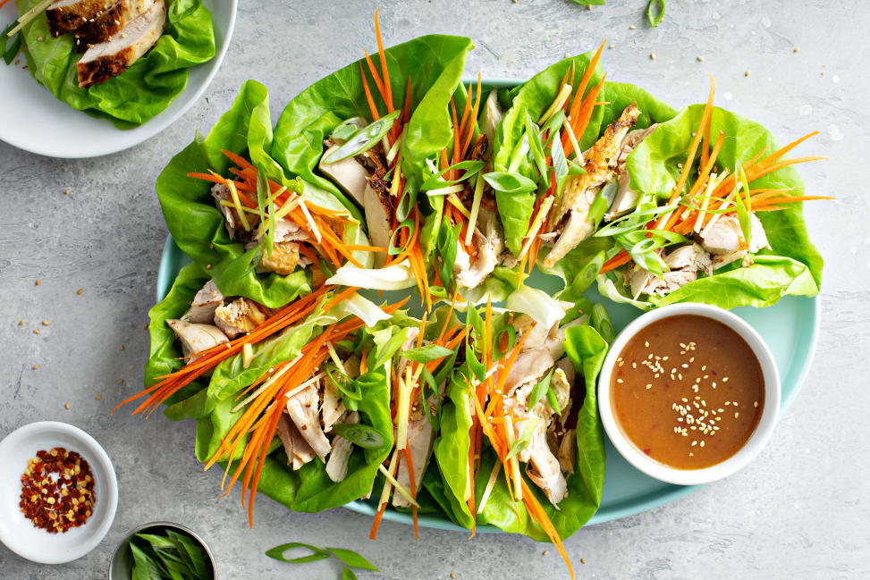 Chicken Lettuce Wraps With peanut Sauce | Classpop Shot 3