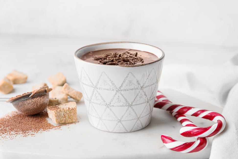 candy cane hot chocolate with marshmallow | Classpop Shot 4
