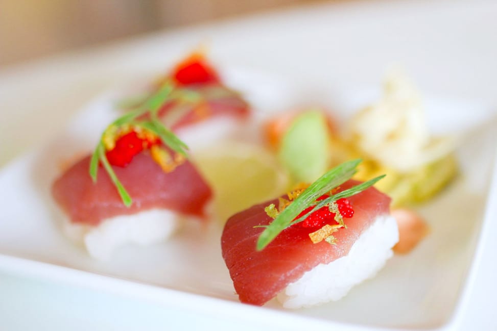 nigiri with compressed watermelon | Classpop Shot 4