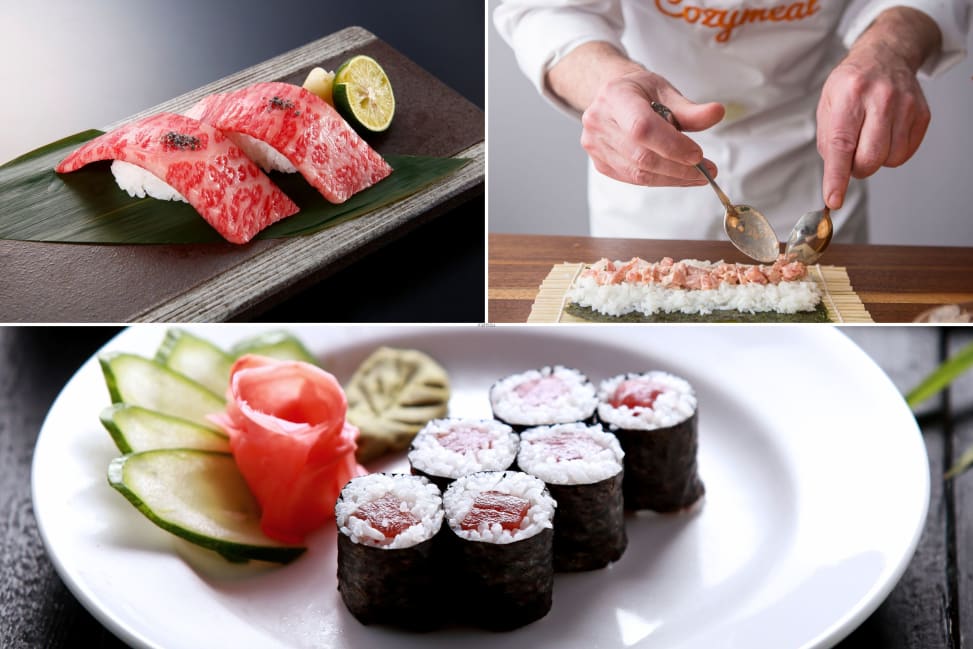 Rolling Sushi by Hand