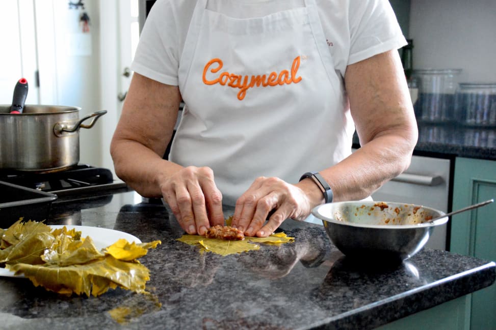 stuffing grape leaves | Classpop Shot 2