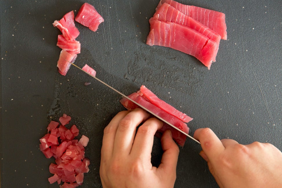chef slicing ahi tuna | Classpop Shot 3