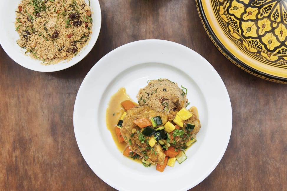 Upscale Mediterranean Menu