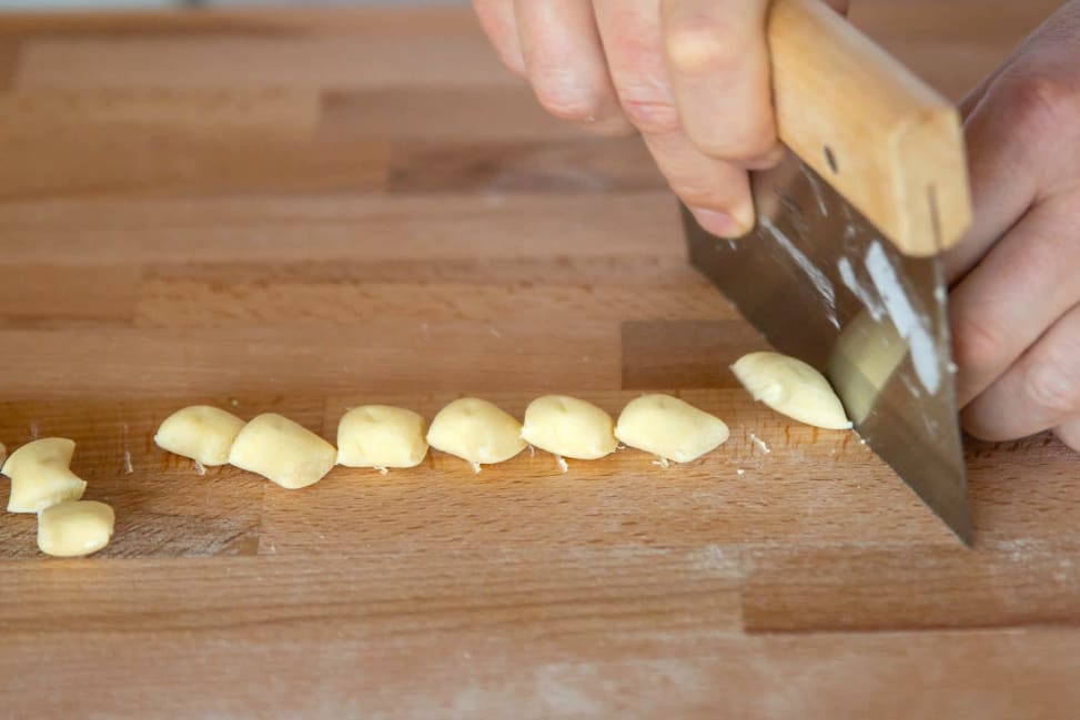 cutting homemade gnocchi pasta | Classpop Shot 3