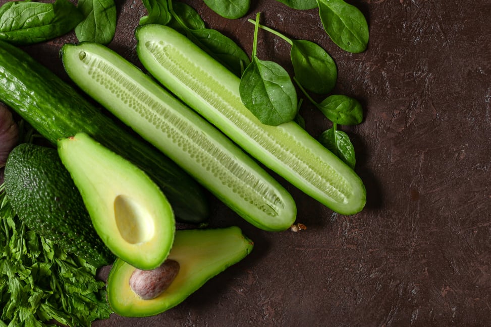 avocados and cucumbers Shot 1