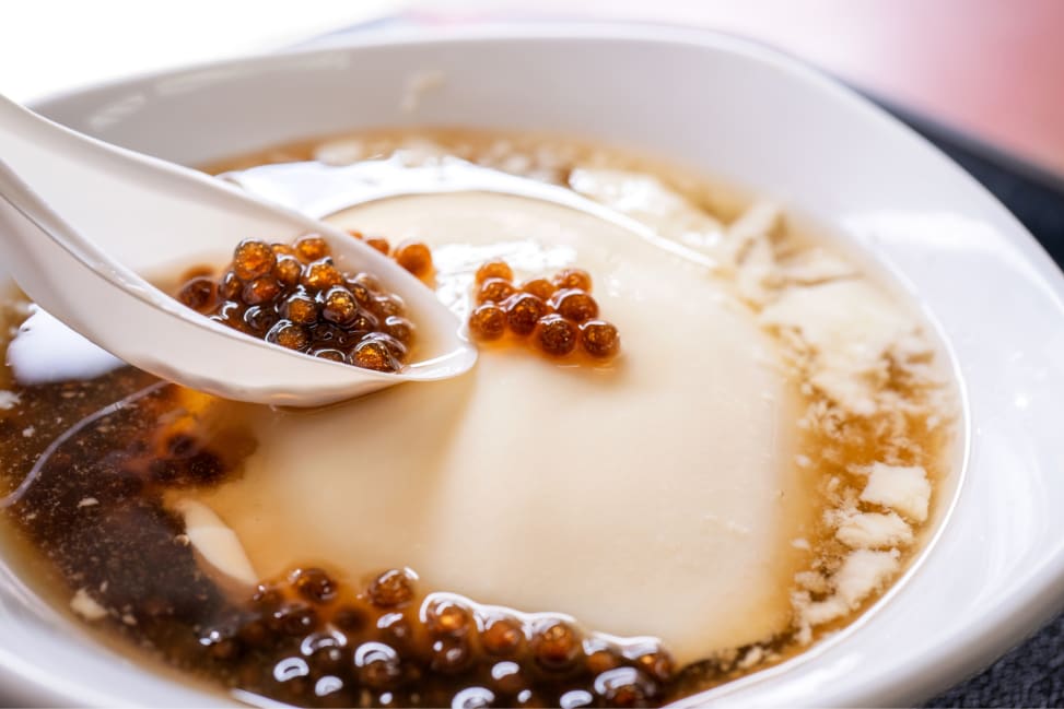 Tofu Pudding with boba bubbles | Classpop Shot 4