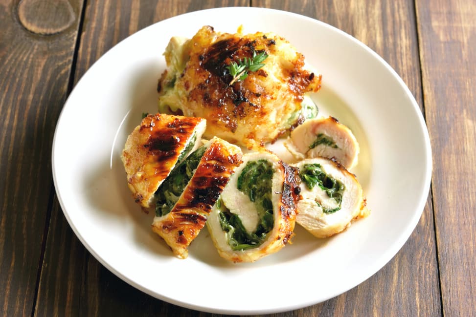 Rolled Chicken Stuffed With Wild Mushroom, spinach and Herbs | Classpop Shot 4