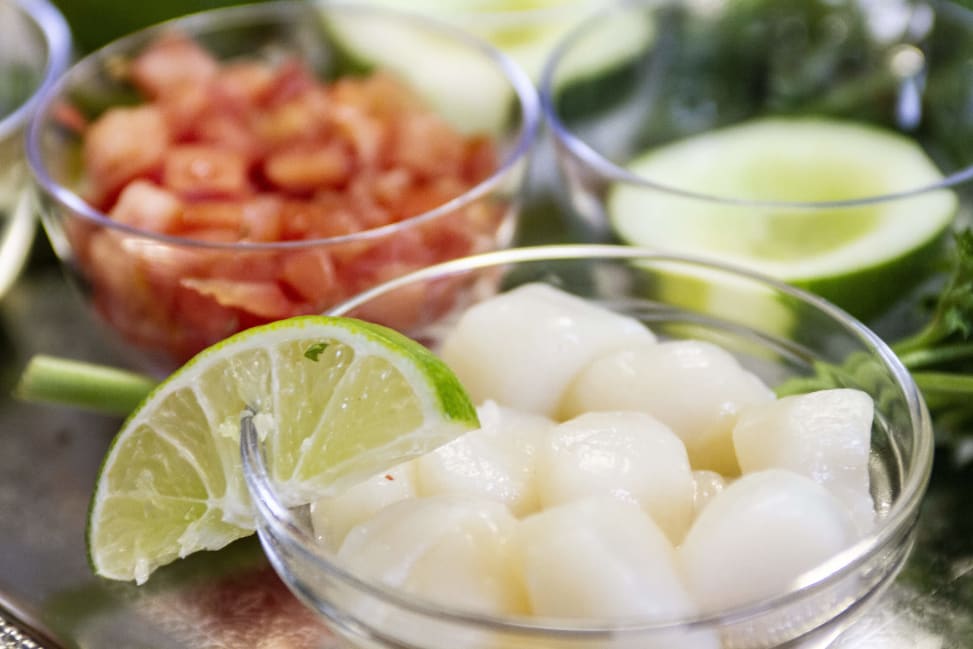 scallop ceviche ingredients | Classpop Shot 2