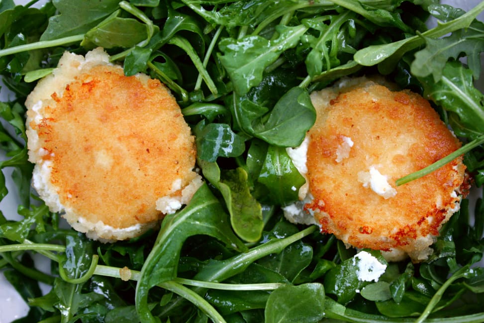 chèvre chaud salad with arugula | Classpop Shot 3