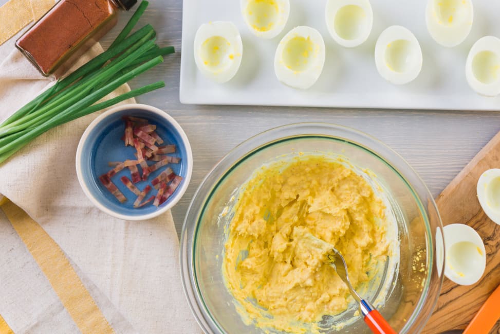 Chicago - deviled eggs ingredients Shot 2