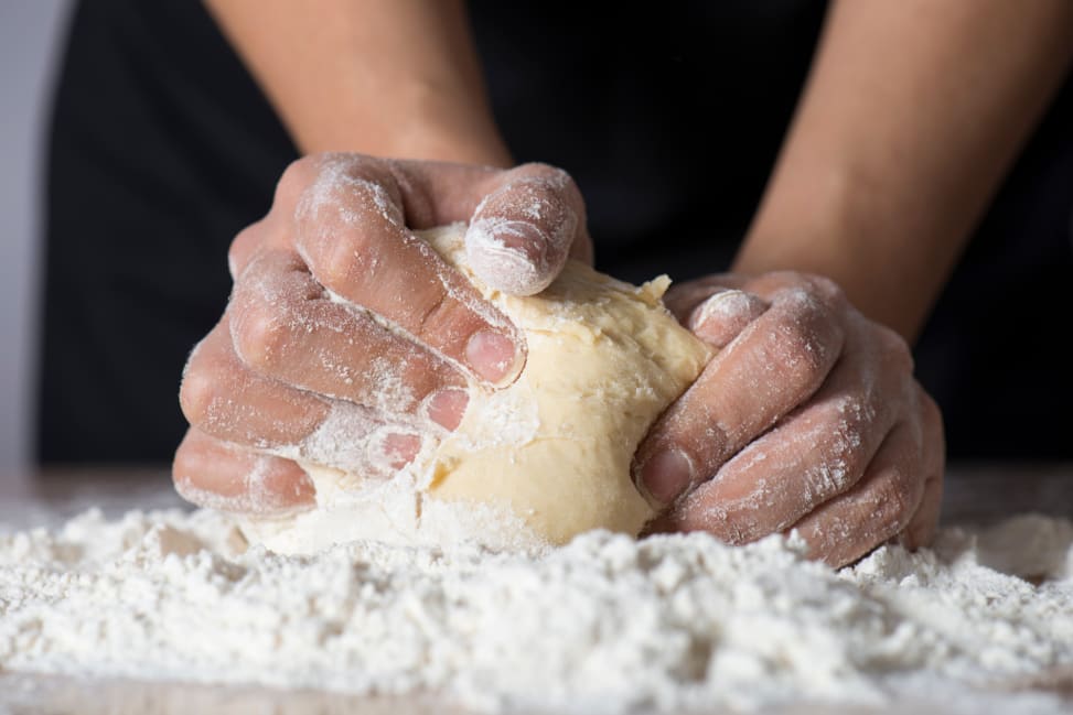 Sacramento - kneading pasta dough Shot 1