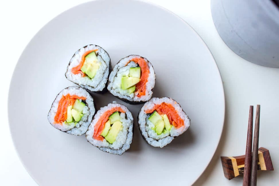 smoked salmon sushi | Classpop Shot 4