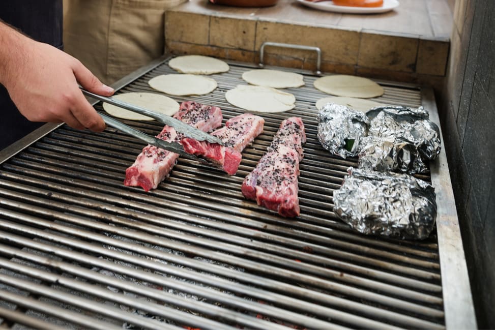 Los Angeles - cooking carne asada Shot 1