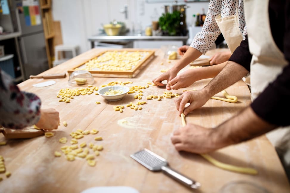 Los Angeles - group pasta making class Shot 2