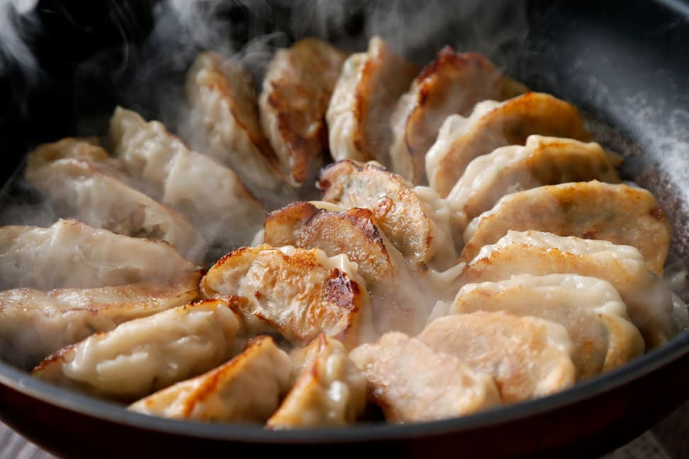 NYC - cooking potstickers Shot 4