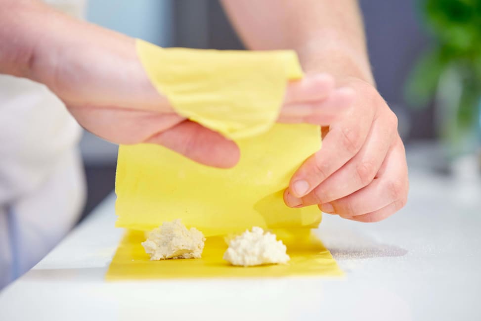 chef making ravioli filled with fresh ricotta | Classpop Shot 3