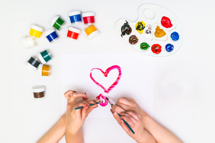 Valentine's painting ideas