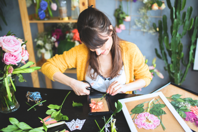 how to press flowers