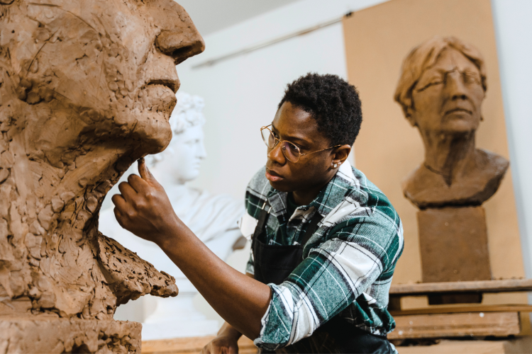 Bust of a Man  Seattle Artist League