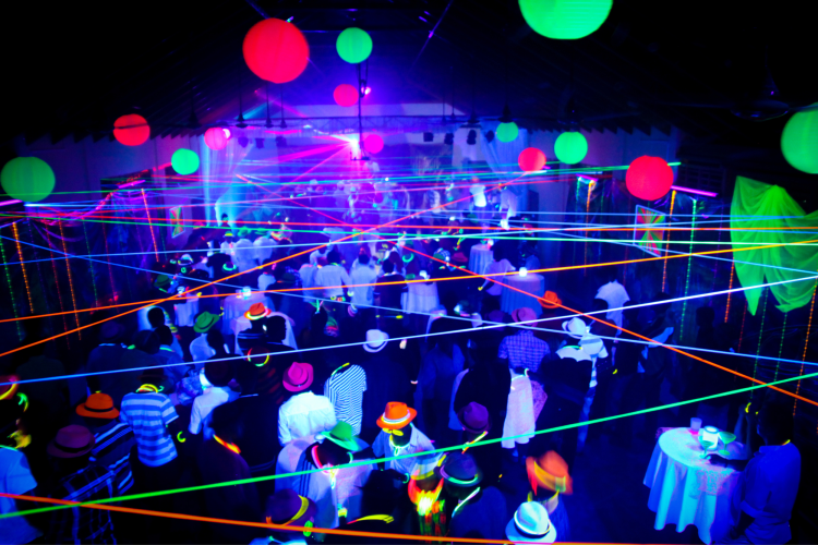 glow in the dark party