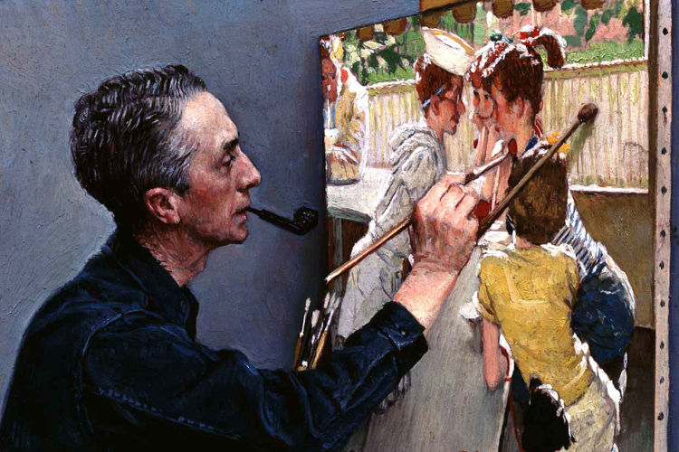 Norman Rockwell paintings