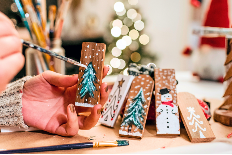 diy christmas village