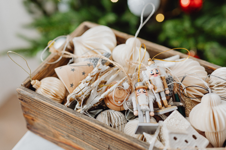 christmas ornament storage ideas