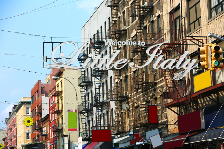 restaurants in Little Italy, NYC