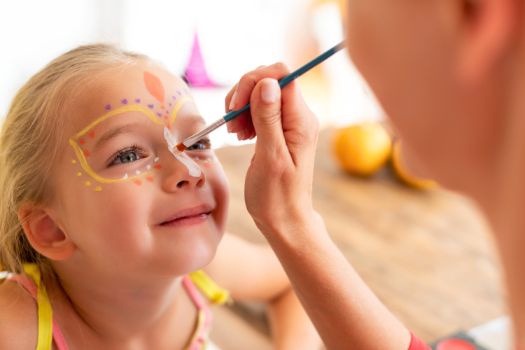 face painting 4th of July
