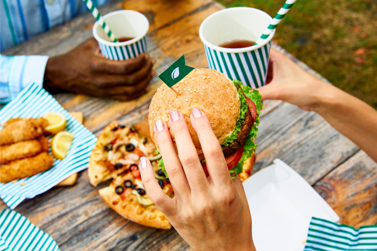 vegetarian fast food​