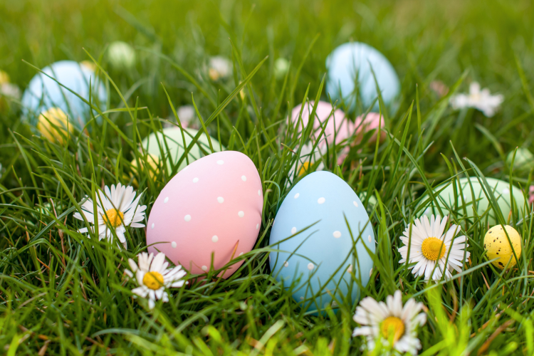how to paint easter eggs