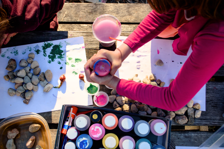 Easter rock painting ideas