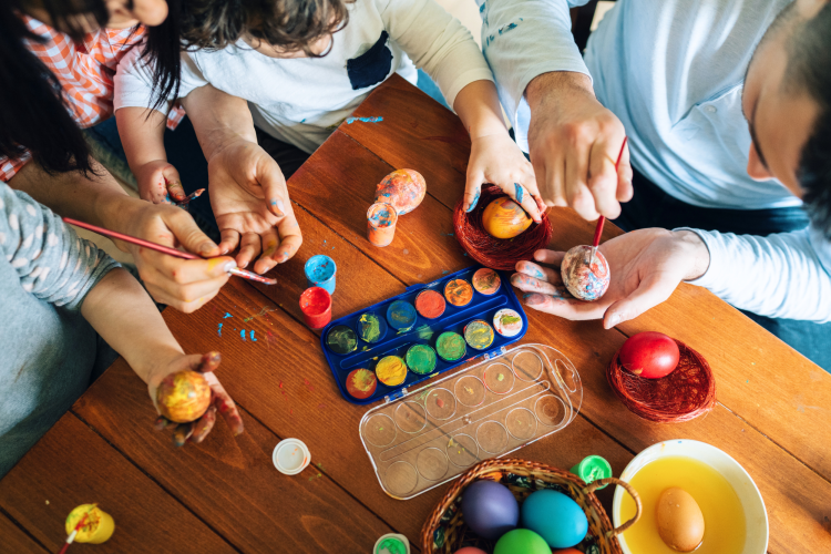 easter egg painting ideas