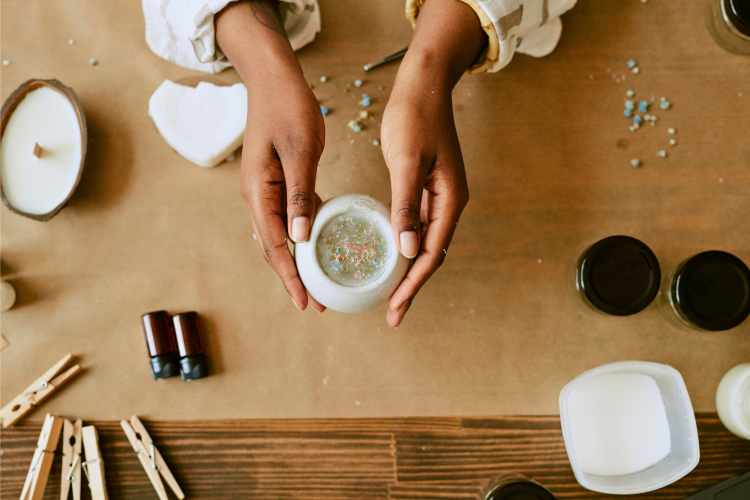 DIY Candle Holder
