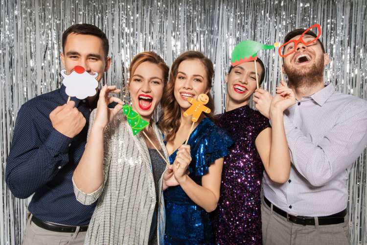 holiday work party