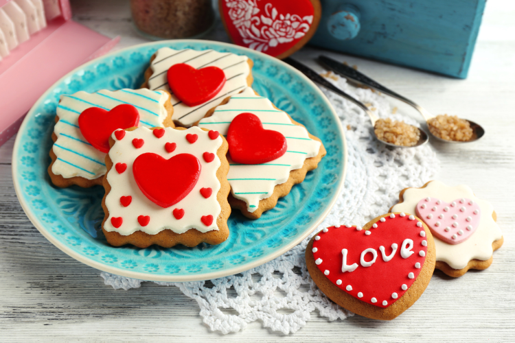 Valentine's Day cookies