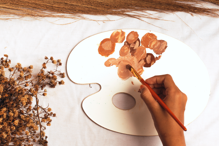 how to make brown paint