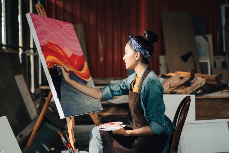trippy painting ideas