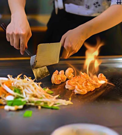 At-home hibachi in NYC