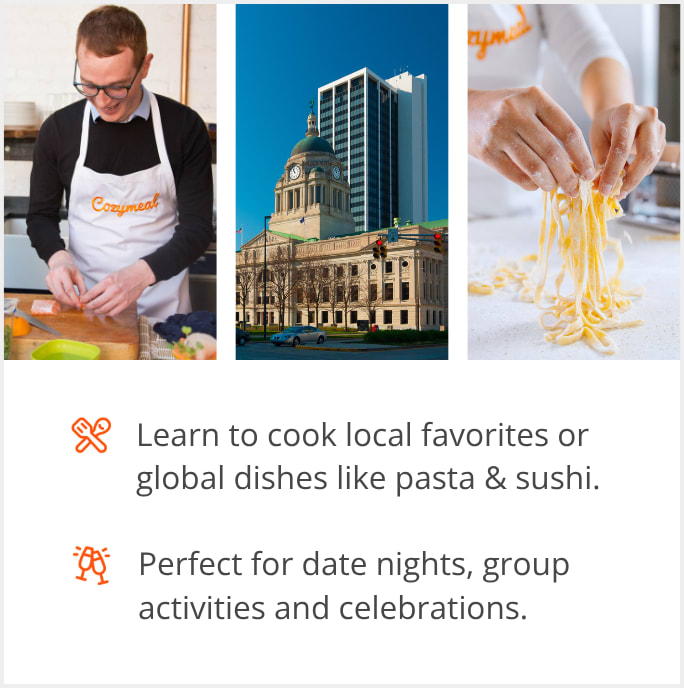 See our selection of cooking class menus in Fort Wayne, IN
