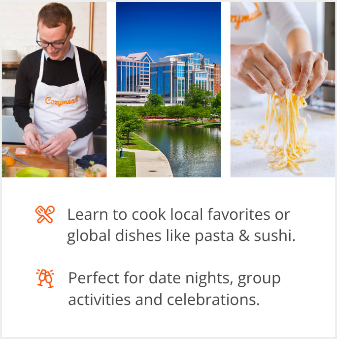 See our selection of cooking class menus in Huntsville, AL