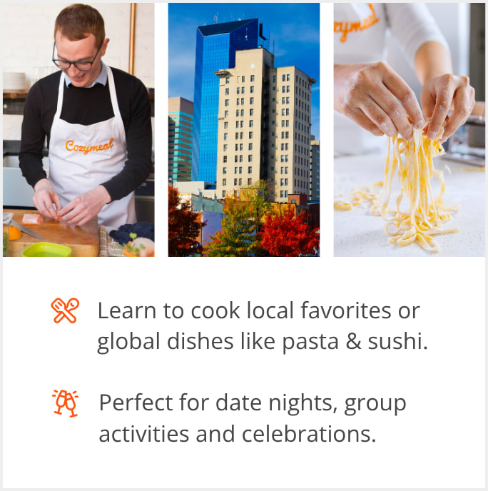 See our selection of cooking class menus in Lexington, KY
