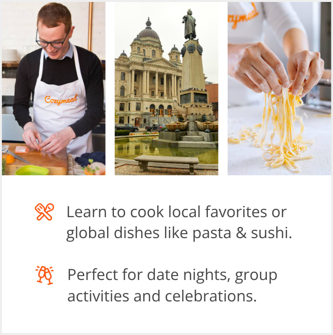 See our selection of cooking class menus in Syracuse, NY