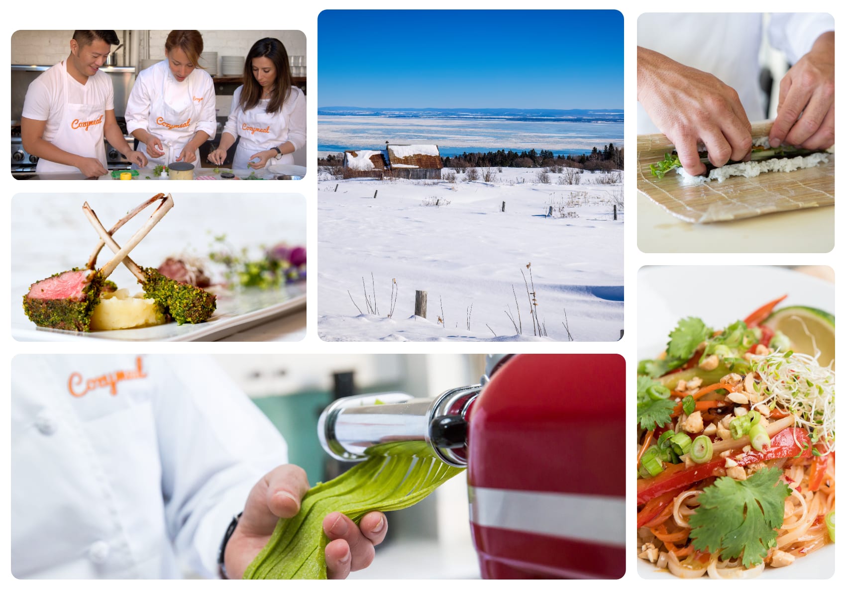 Why book cooking classes in Le Massif, 