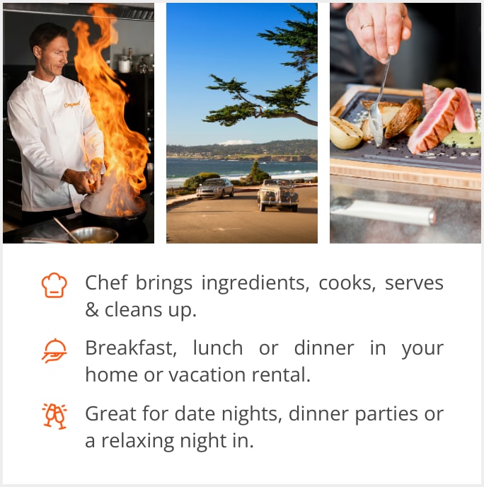 See our selection of private chef menus in Carmel, IN