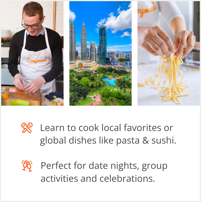 See our selection of cooking class menus in Kuala Lumpur, Malaysia