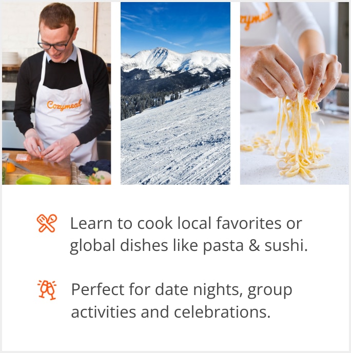 See our selection of cooking class menus in Winter Park, 