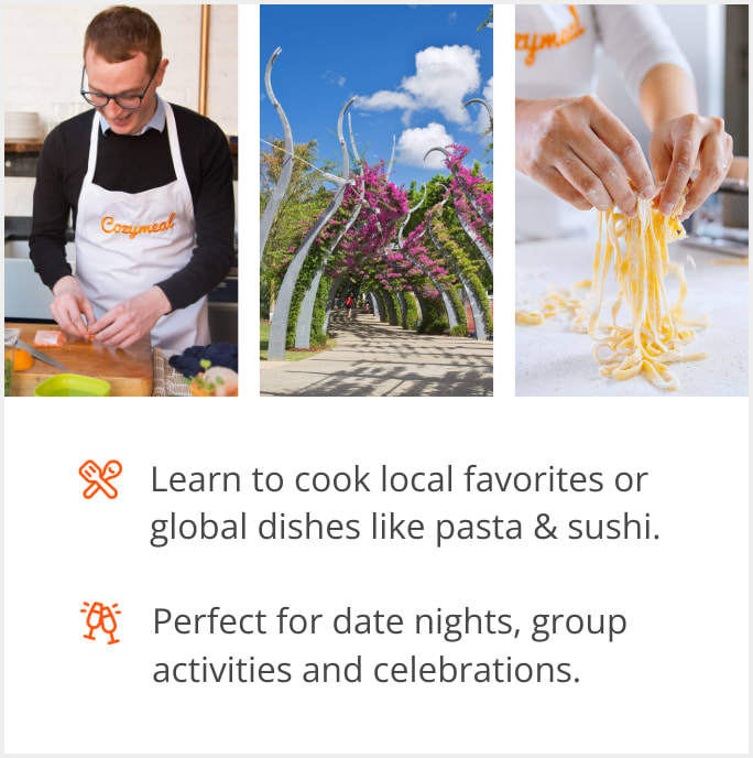 See our selection of cooking class menus in Brisbane, Australia (Qld)