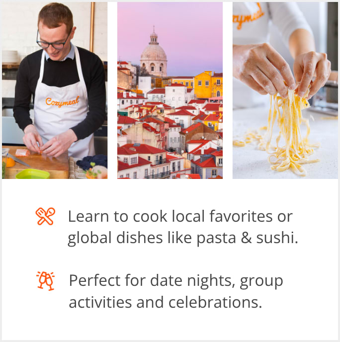 See our selection of cooking class menus in Madison, WI