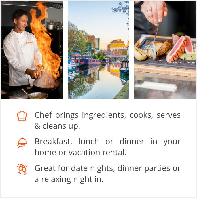 See our selection of private chef menus in Birmingham, AL